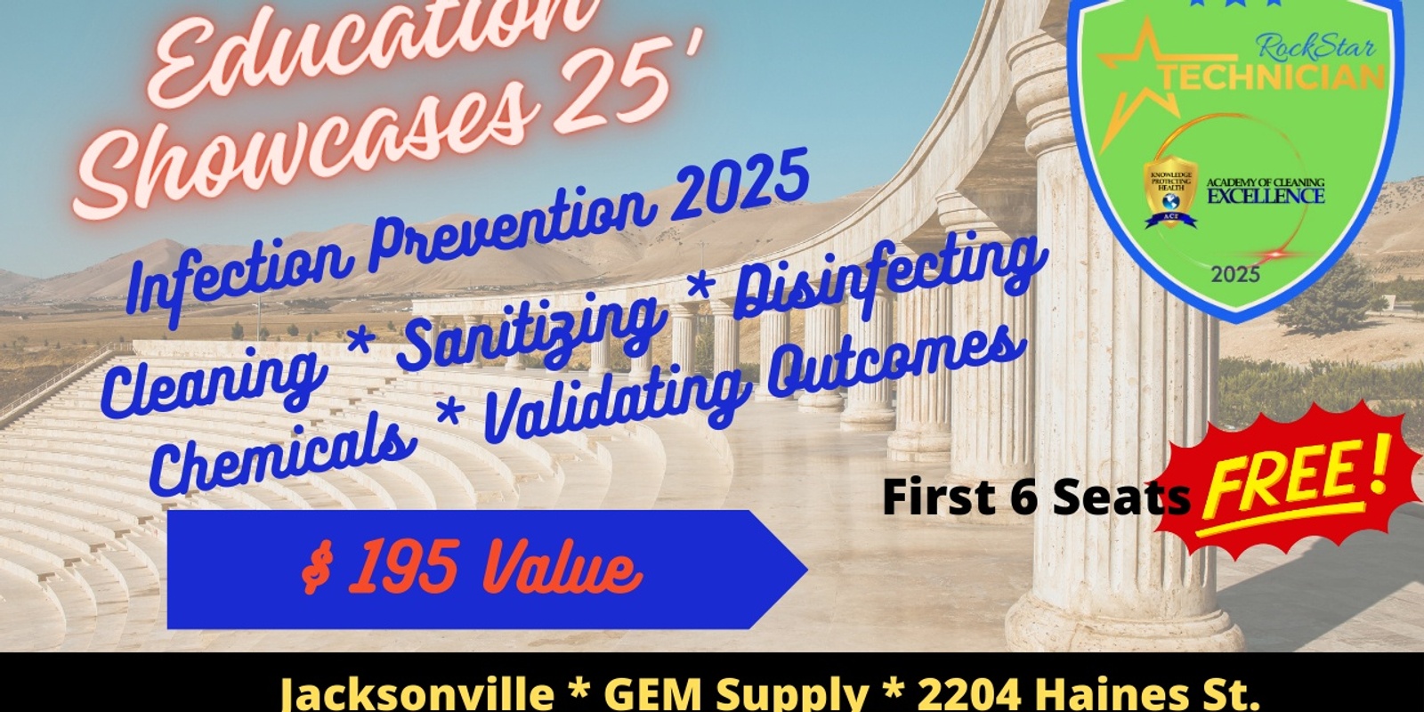 Banner image for Education Showcase * Infection Prevention * Jacksonville * 7/29/25