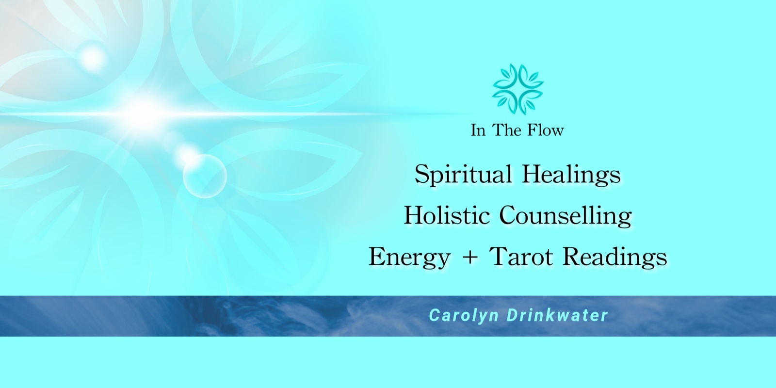 In The Flow Metaphysical's banner