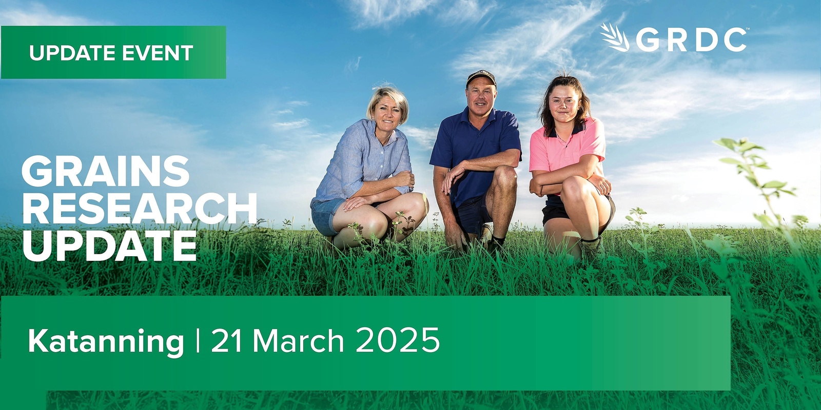 Banner image for 2025 GRDC Grains Research Update, Katanning