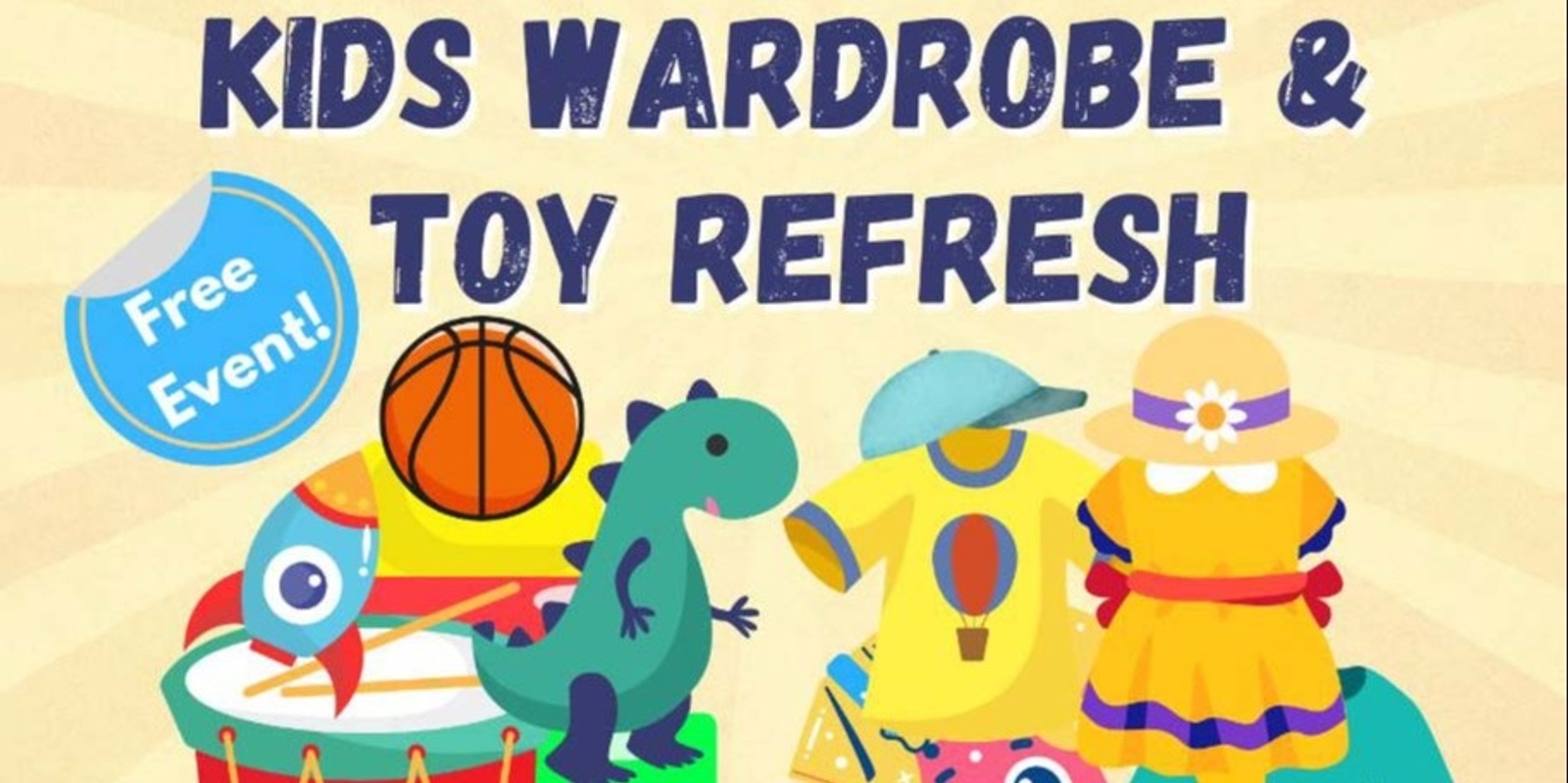 Banner image for Kids Wardrobe and Toy Refresh- Winter-Spring edition