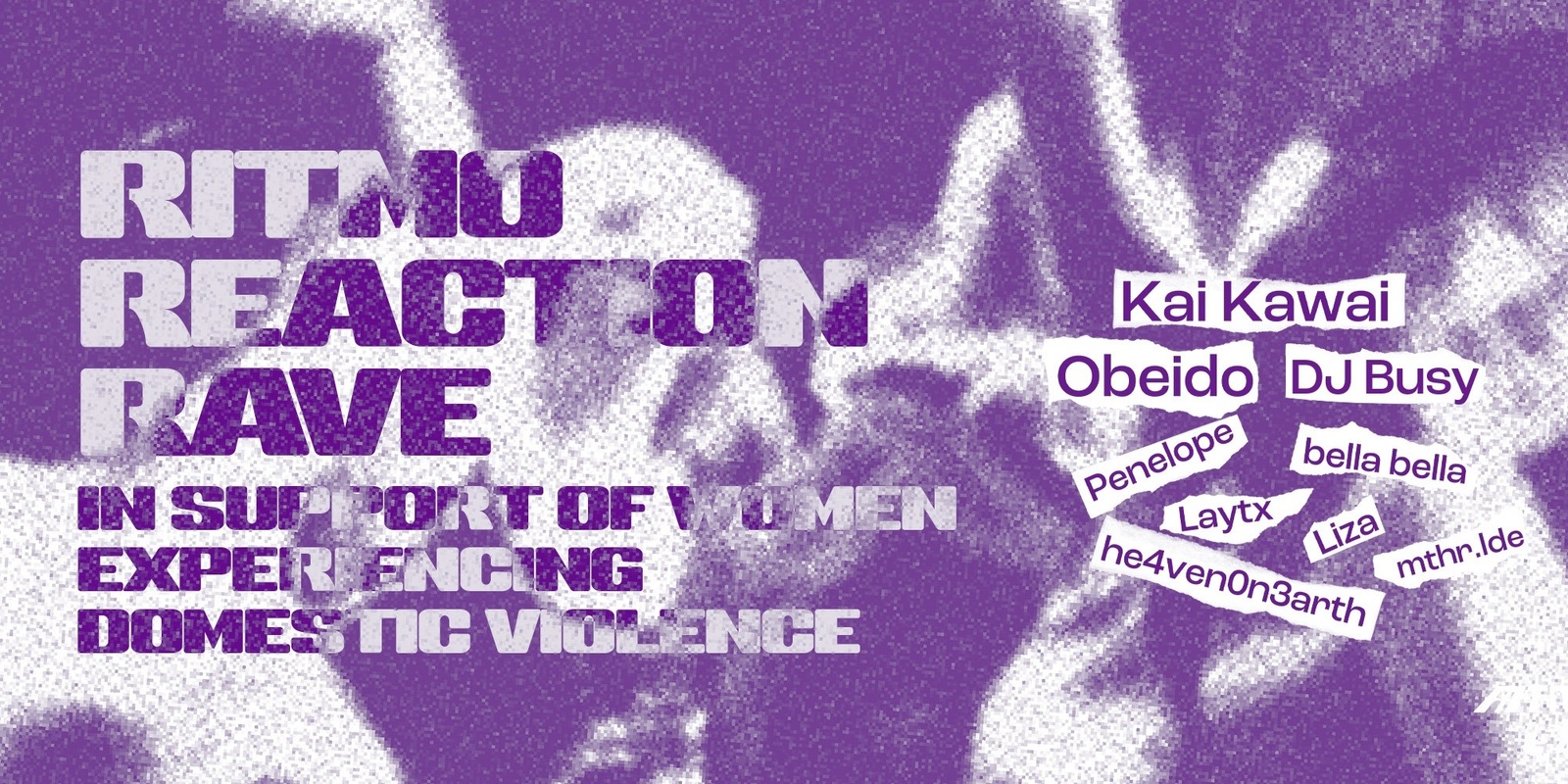 Banner image for Ritmo Reaction Rave: Fundraising for women experiencing domestic violence