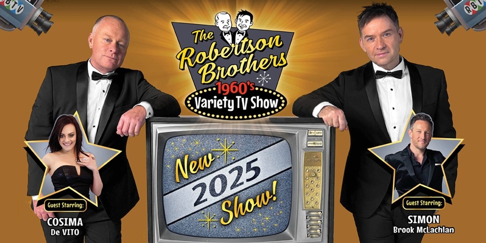 Banner image for The Robertson Brothers 1960's Variety TV Show