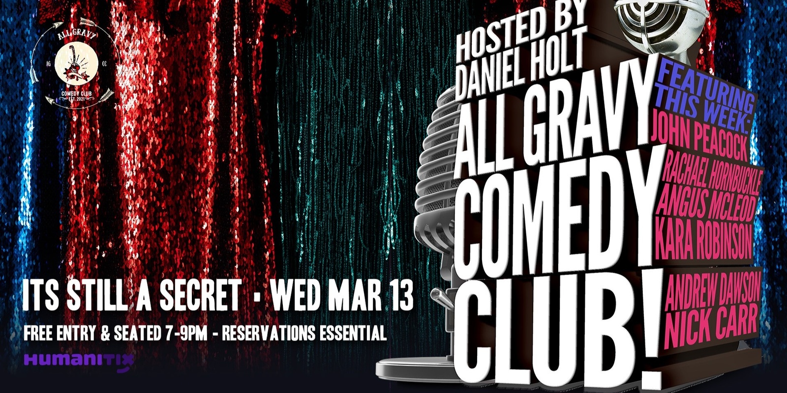 Banner image for All Gravy Comedy Club