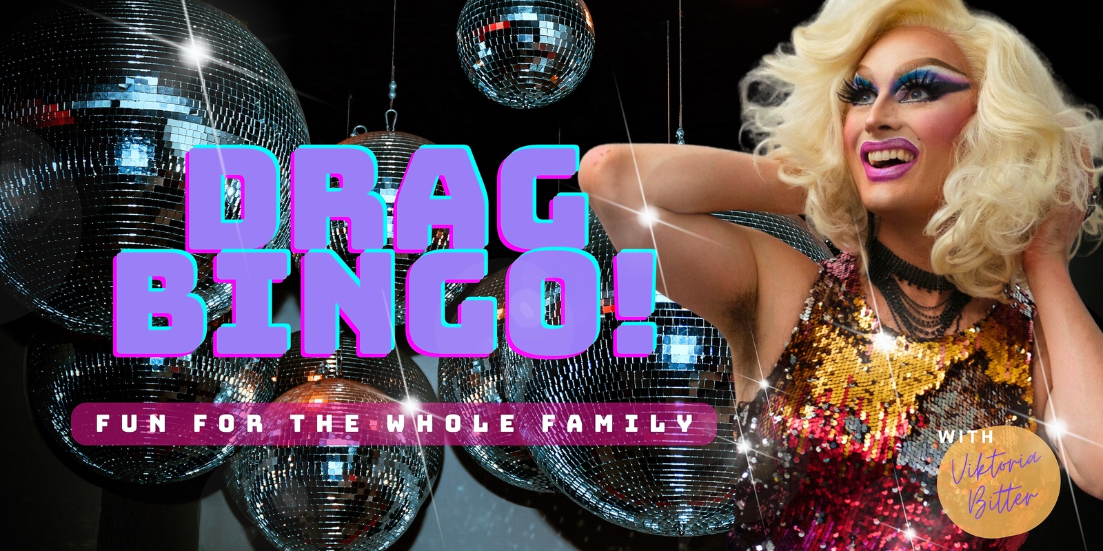 Banner image for Drag Bingo w Viktoria Bitter 