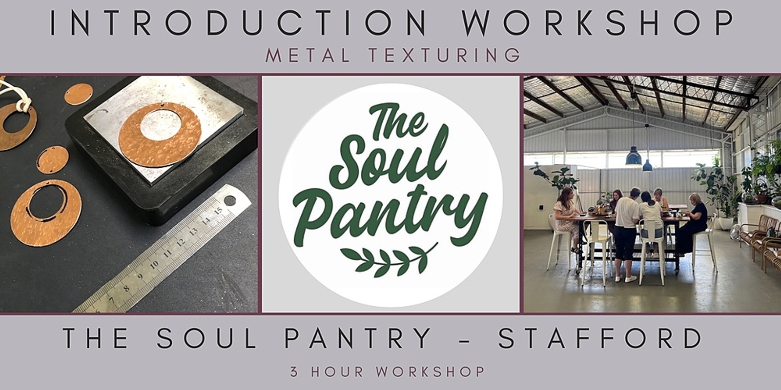Metal Jewellery, Introduction to Silversmithing Workshop