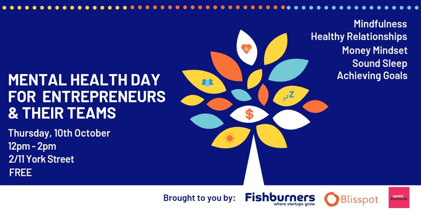Banner image for Lunch & Learn: Mental Health Day for Entrepreneurs + Their Teams