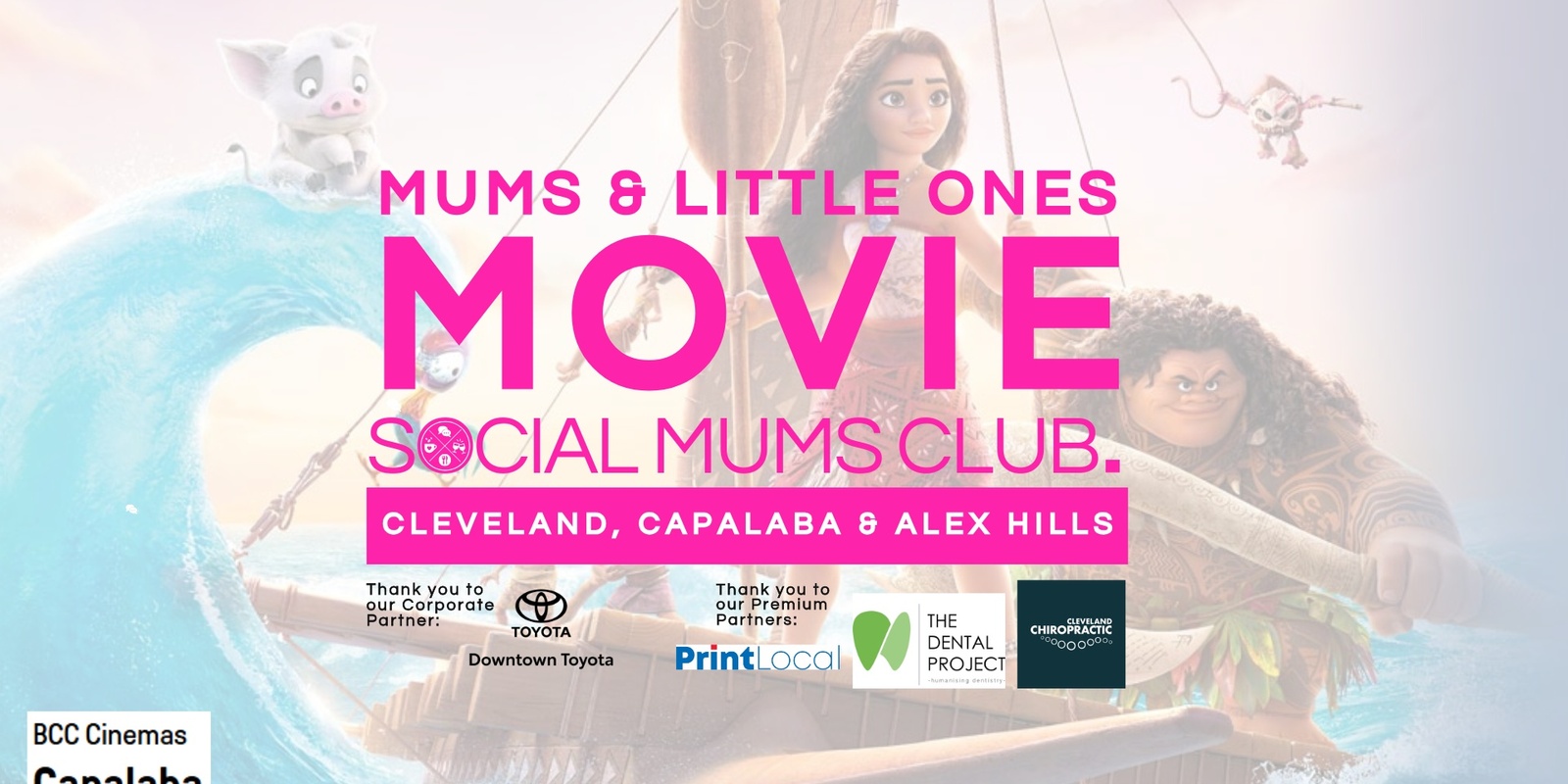 Banner image for Mums & Little Ones Movie - Moana2