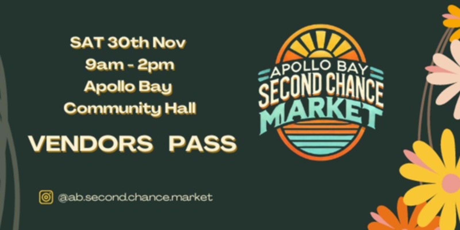 Banner image for Apollo Bay Second Chance Market- Vendors Pass