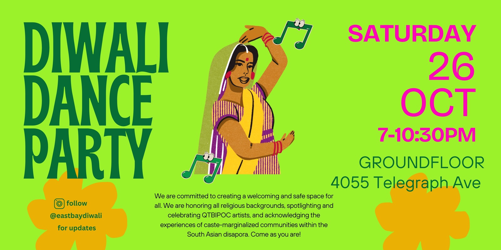 Banner image for Diwali Dance Party 