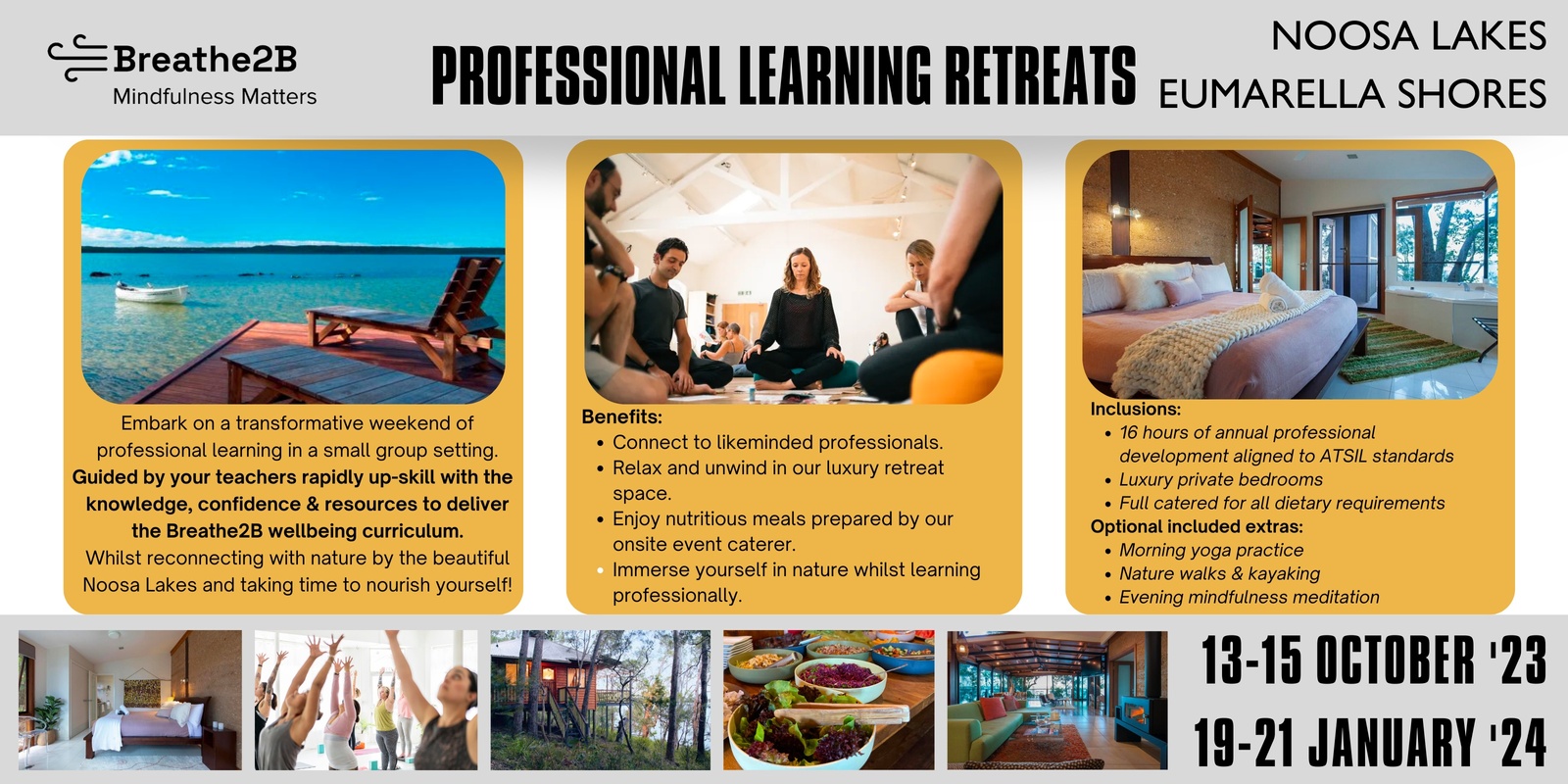 Banner image for Breathe2B Professional Learning Retreat