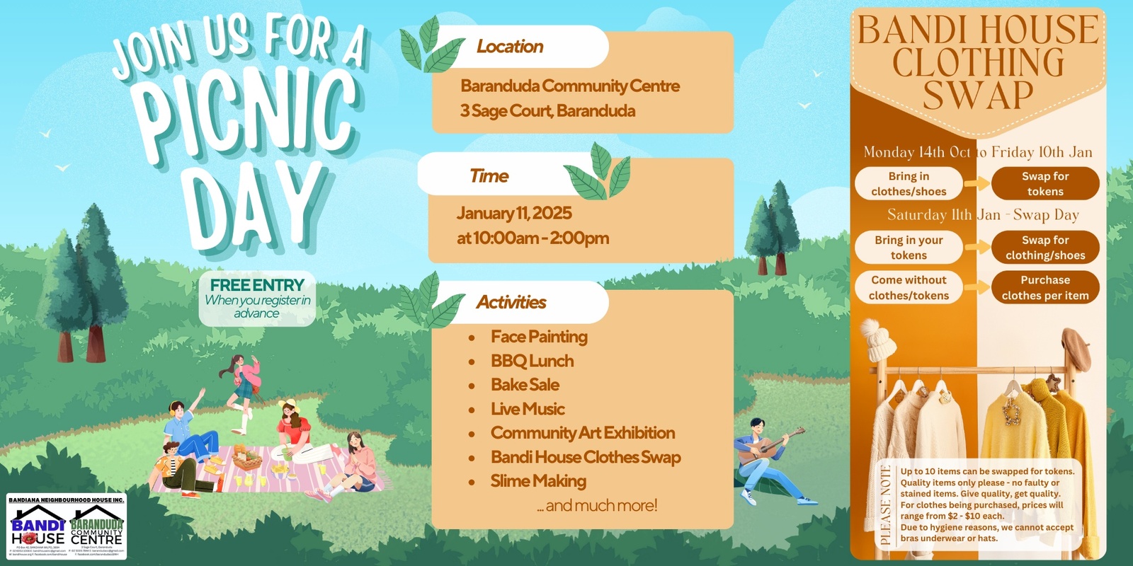 Banner image for Community Picnic Day 