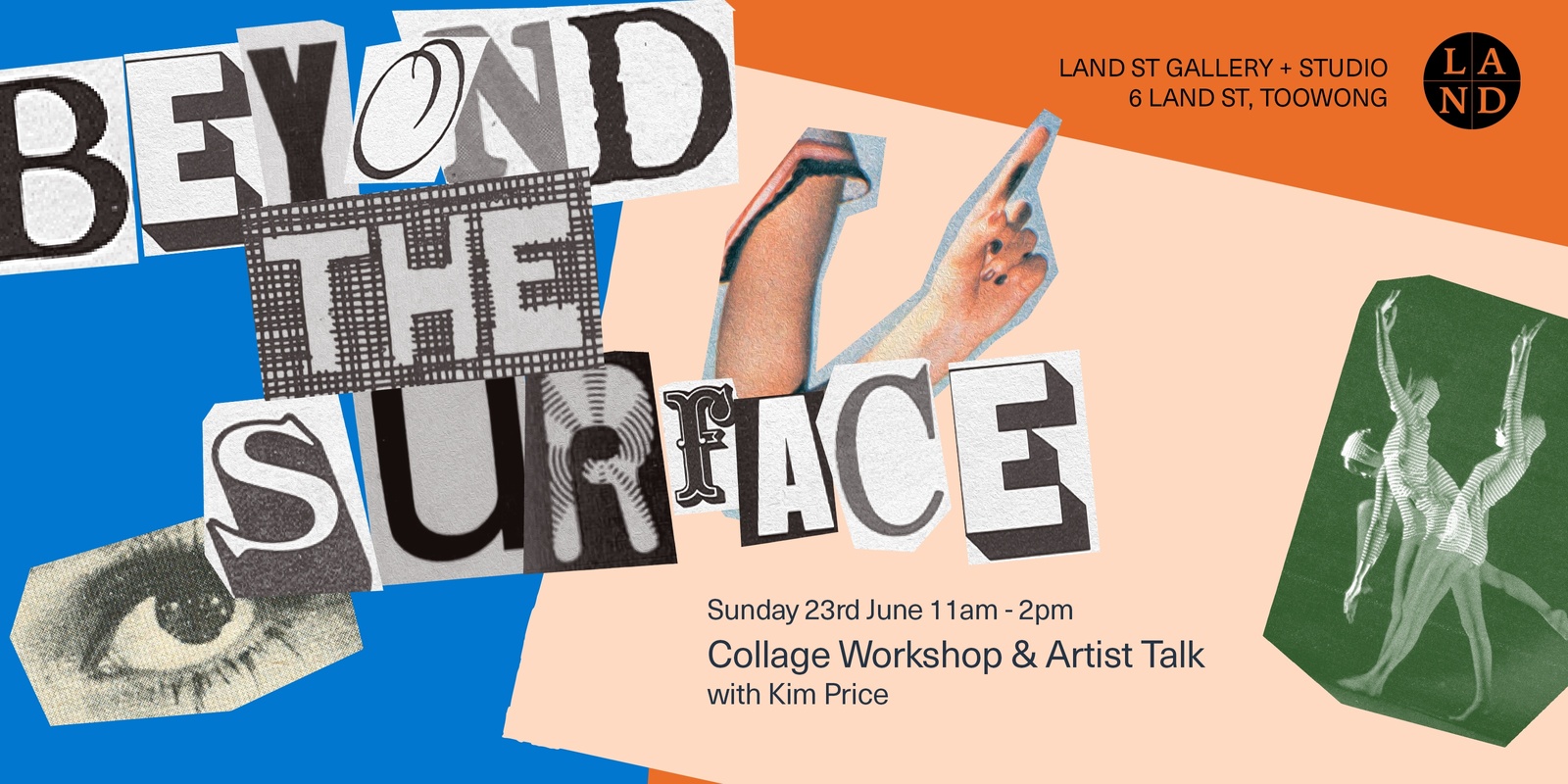 Banner image for Beyond the Surface: Collage Workshop and Artist Talk with Kim Price