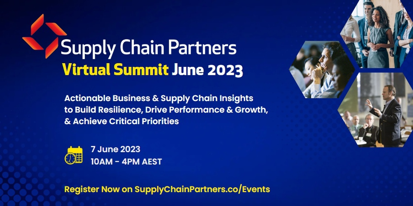 Banner image for Supply Chain Partners Virtual Summit June 2023