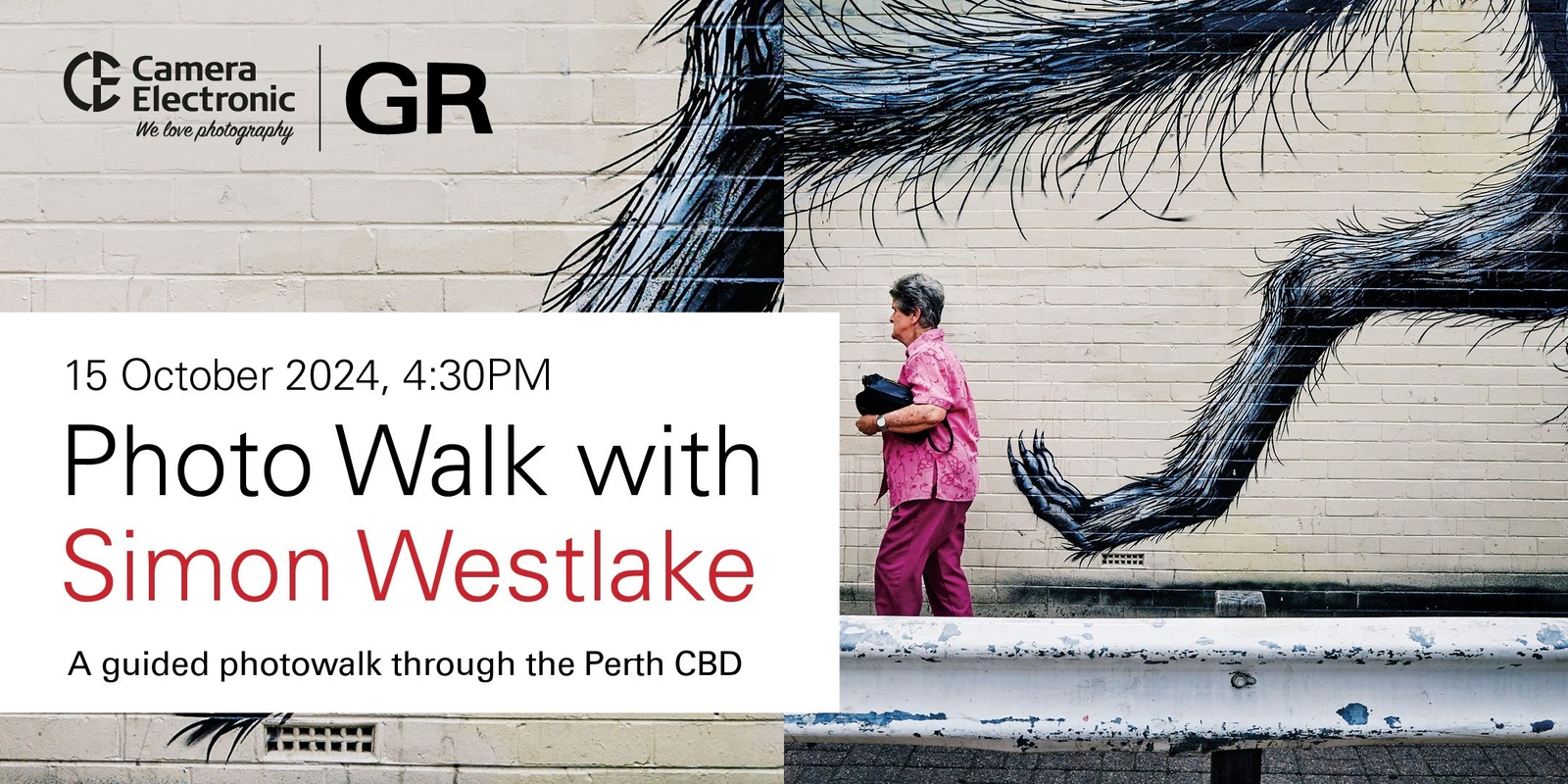 Banner image for Ricoh GR Photo Walk with Simon Westlake and Camera Electronic