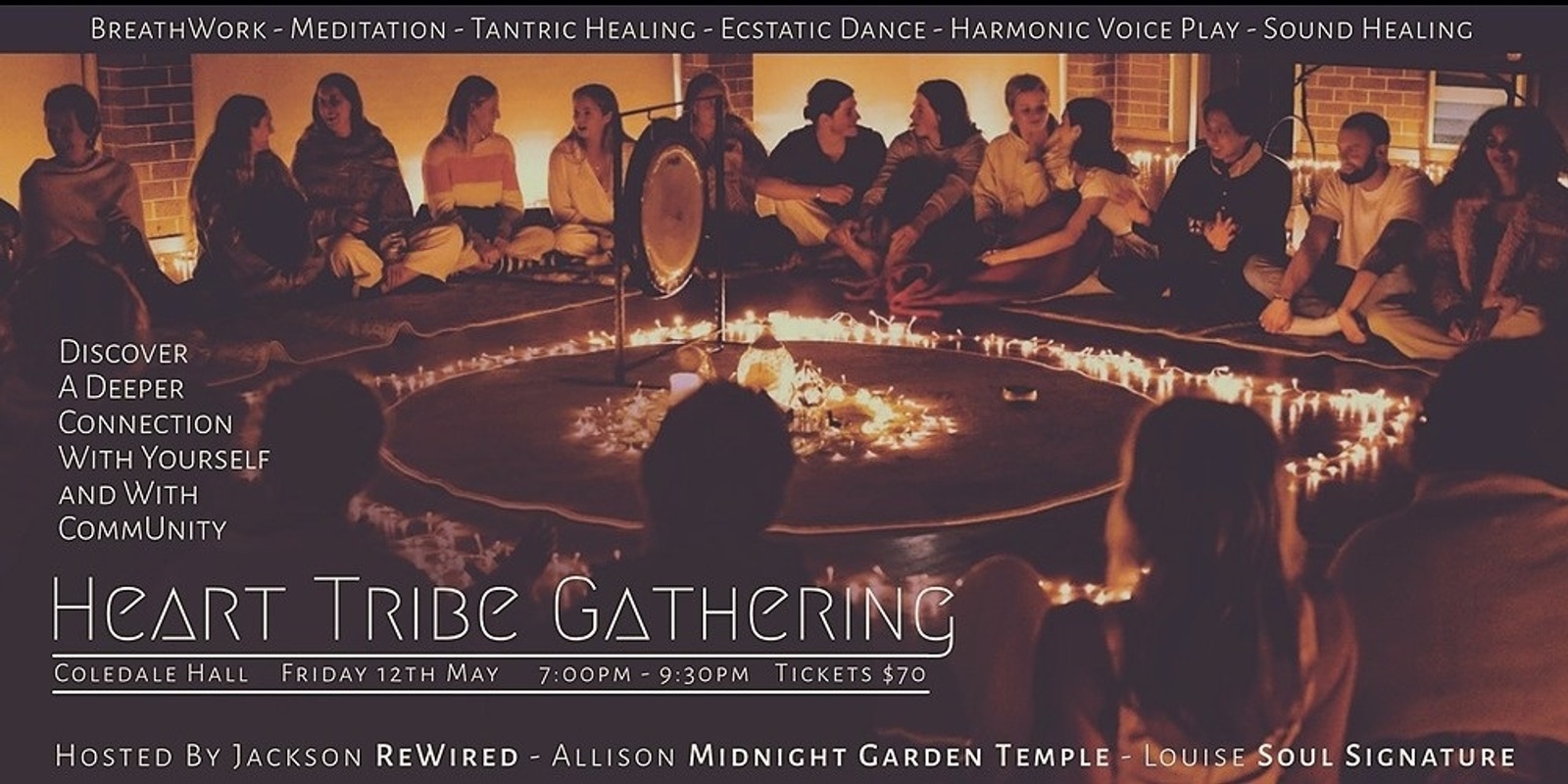 Banner image for Heart Tribe Gathering - Breath, Sound & Dance