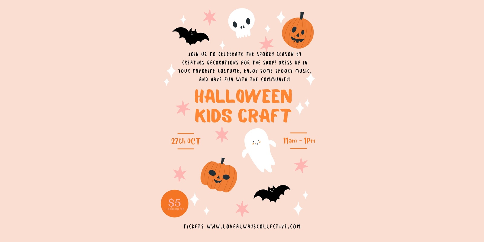 Banner image for Kids Craft - Spooky Season Celebration! 🎃👻