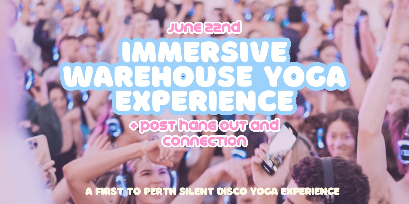 Banner image for IMMERSIVE WAREHOUSE YOGA EXPERIENCE + Aus tour fundraiser