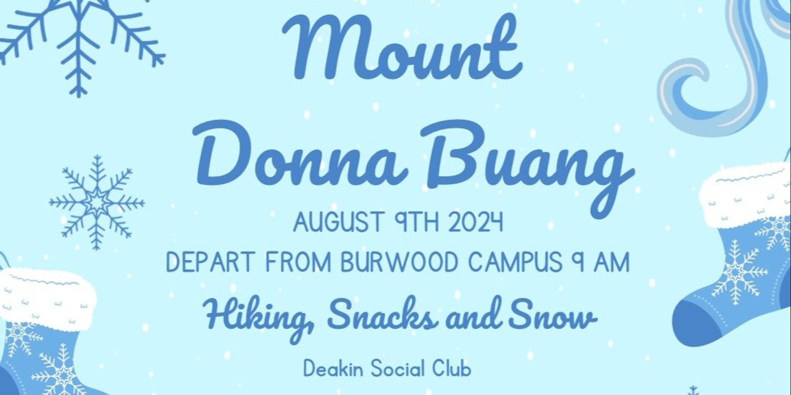 Banner image for A DAY TRIP TO MOUNT  DONNA BUANG 
