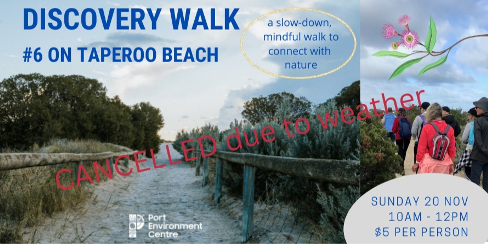 Discovery Walk on Taperoo Beach - CANCELLED | Humanitix