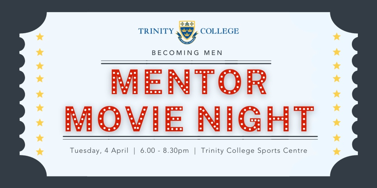 Banner image for 2023 TC Becoming Men Mentor Movie Night
