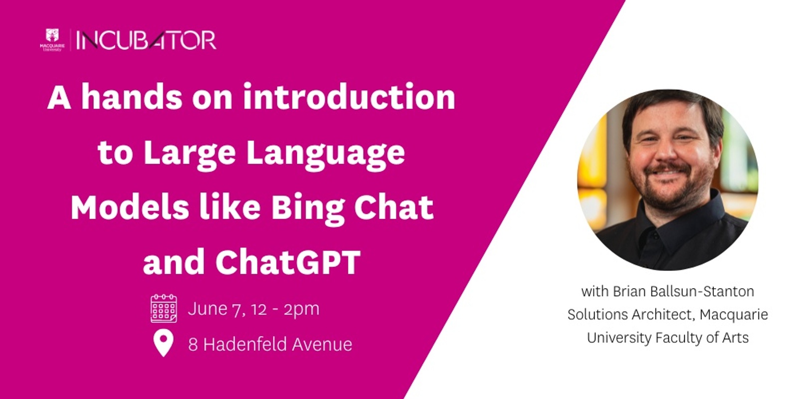 Banner image for A hands on introduction to Large Language Models like Bing Chat and ChatGPT