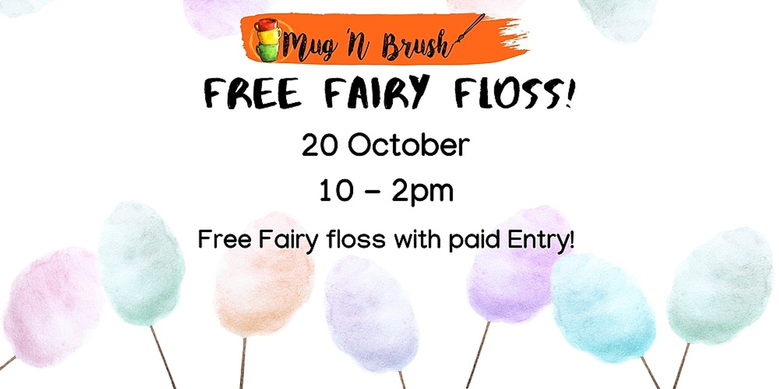 Banner image for Free Fairy Floss between 10 - 2pm!