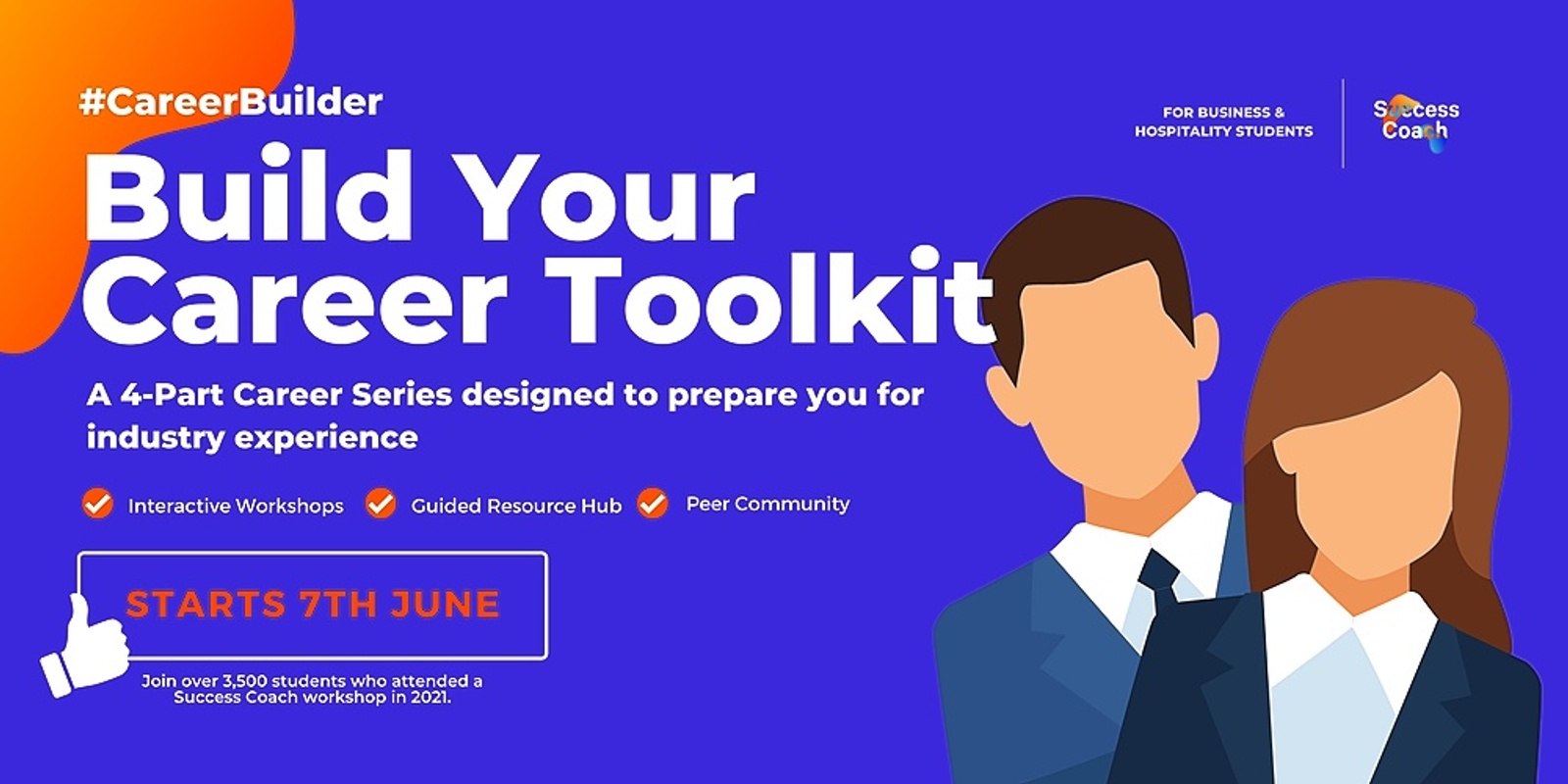 Banner image for #CareerBuilder | Build your Career Toolkit | Starting 7th June 2022