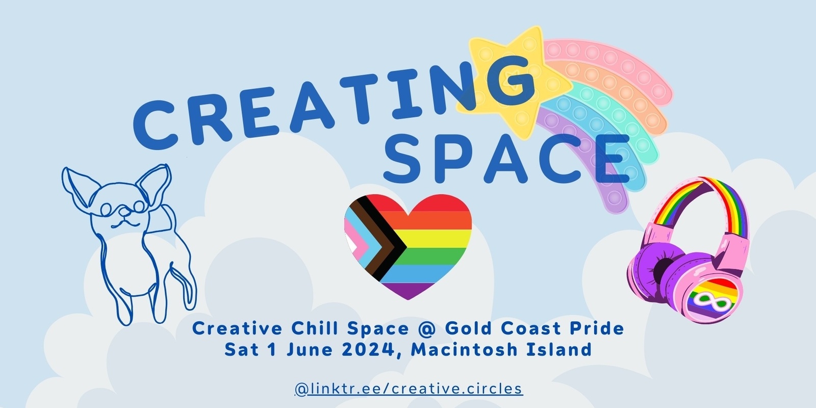 Banner image for Creating Space - Gold Coast Pride