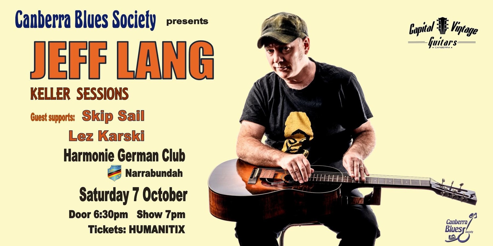 Banner image for Jeff Lang + guests - Keller Sessions