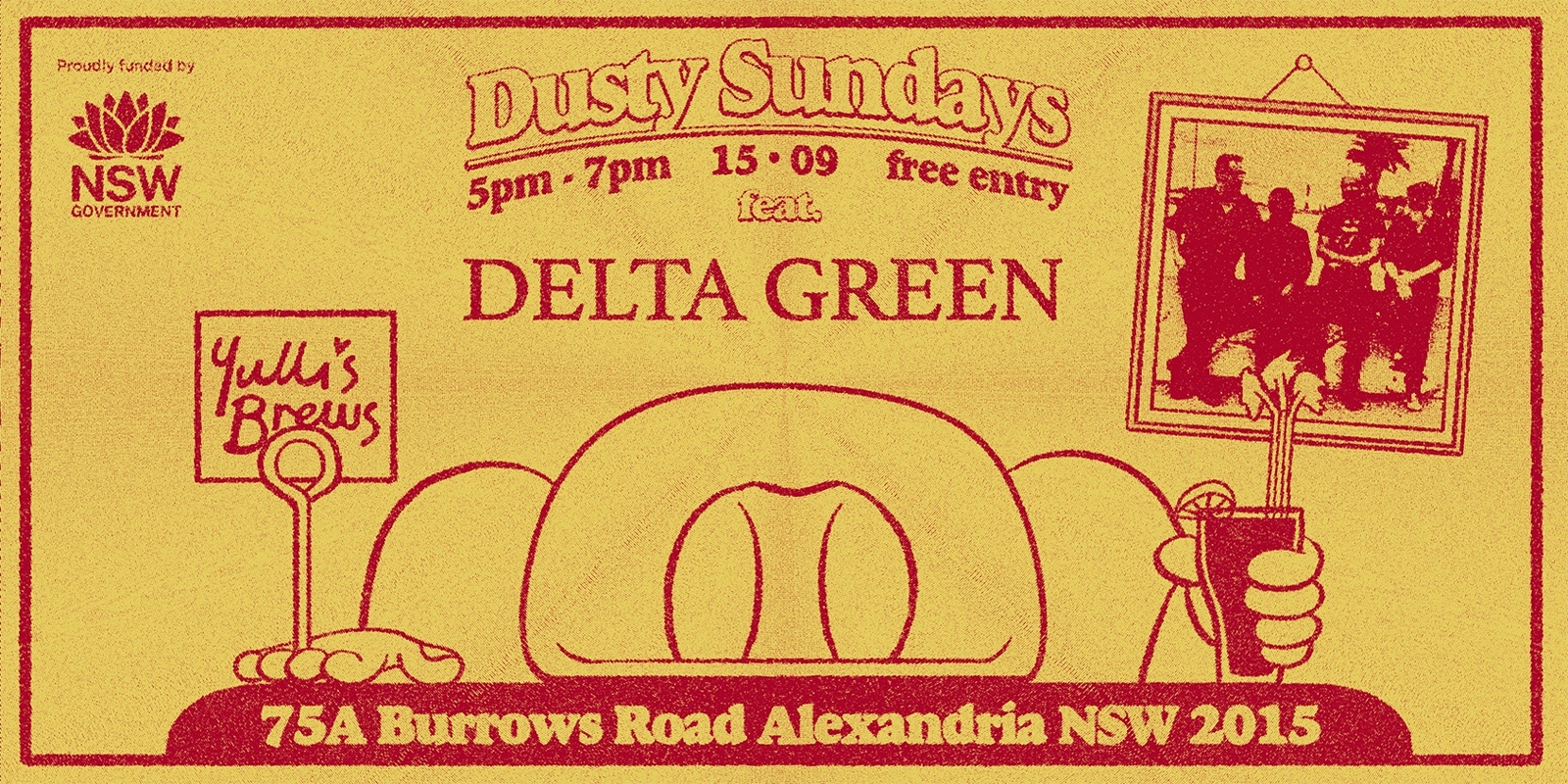 Banner image for DUSTY SUNDAYS - Delta Green 