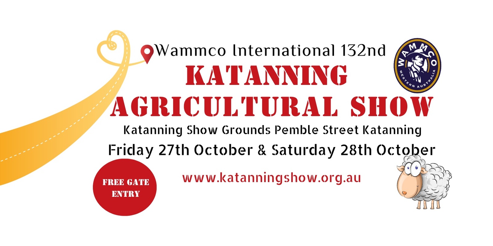 Banner image for Wammco International 132nd Katanning Agricultural Show