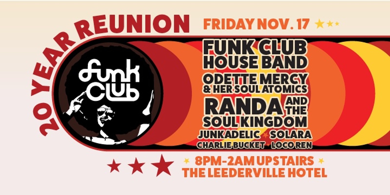 Banner image for Funk Club 20 Year Reunion