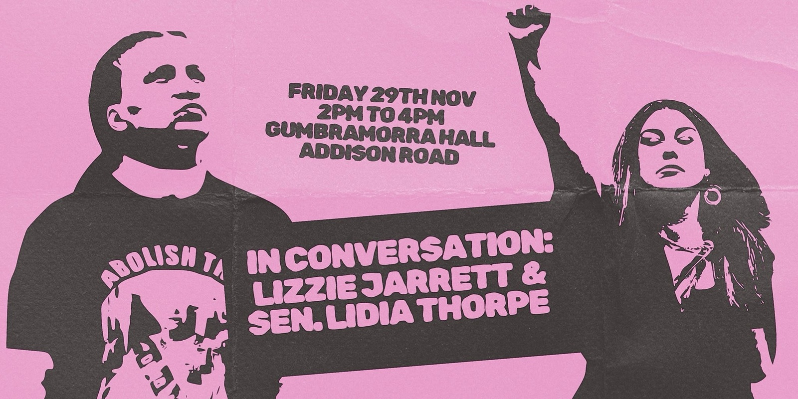 Banner image for In Conversation With Senator Lidia Thorpe & Lizzy Jarrett : My Genocide Bill