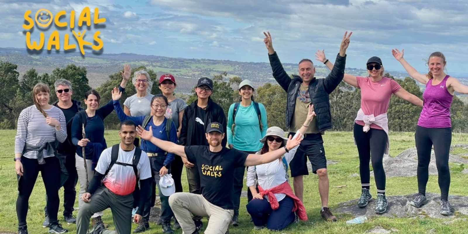 Banner image for Melbourne Social Walks - Churchill National Park - Stonemasons Track, Woodland Walk and Channel Track - Moderate 10km