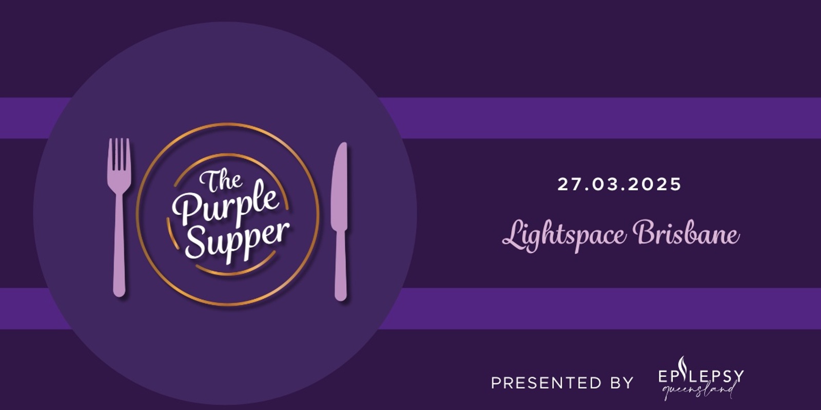 Banner image for The Purple Supper 2025