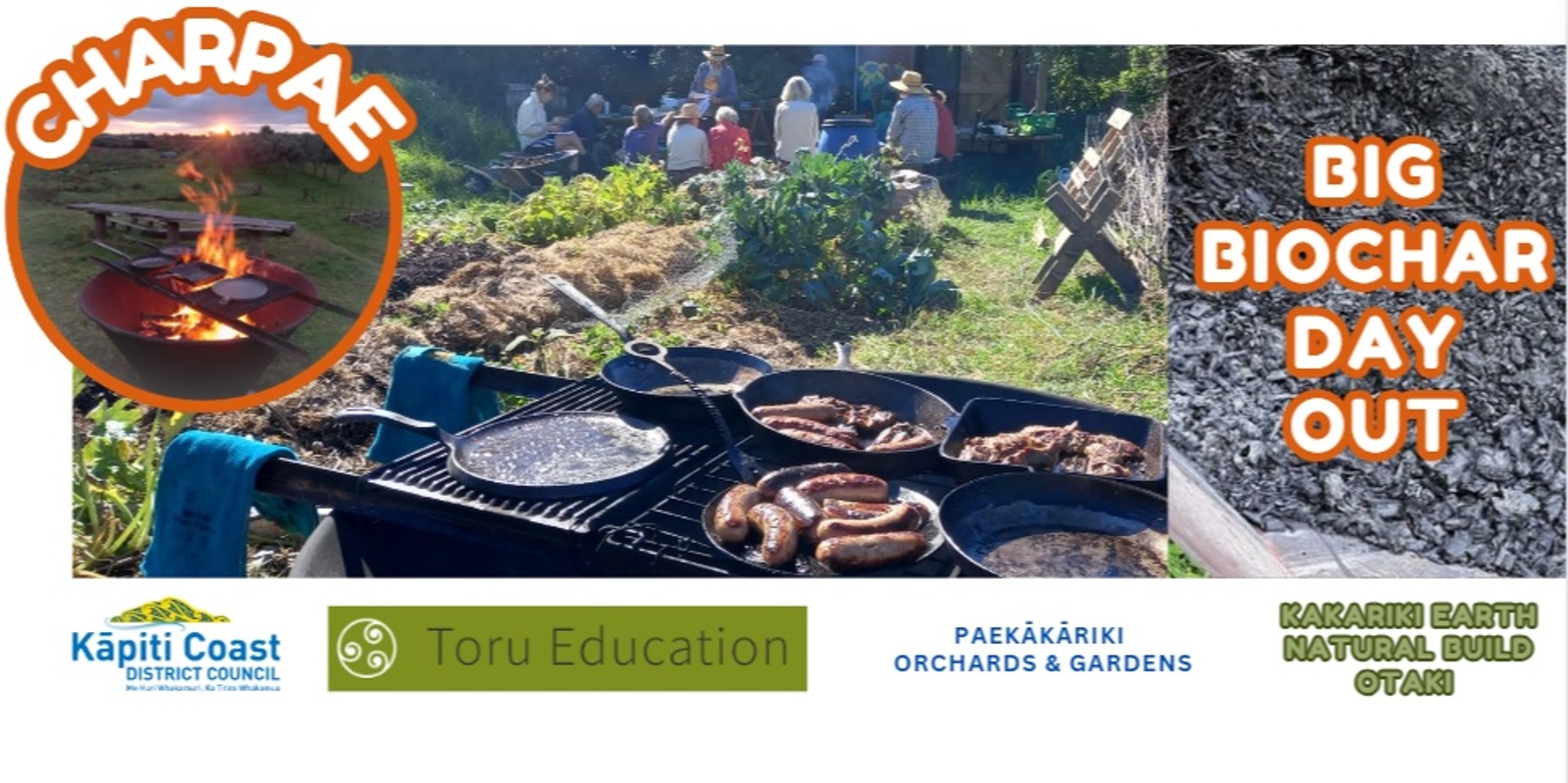 Banner image for Big Biochar Day Out - hands on workshop (biochar BBQ lunch included) 