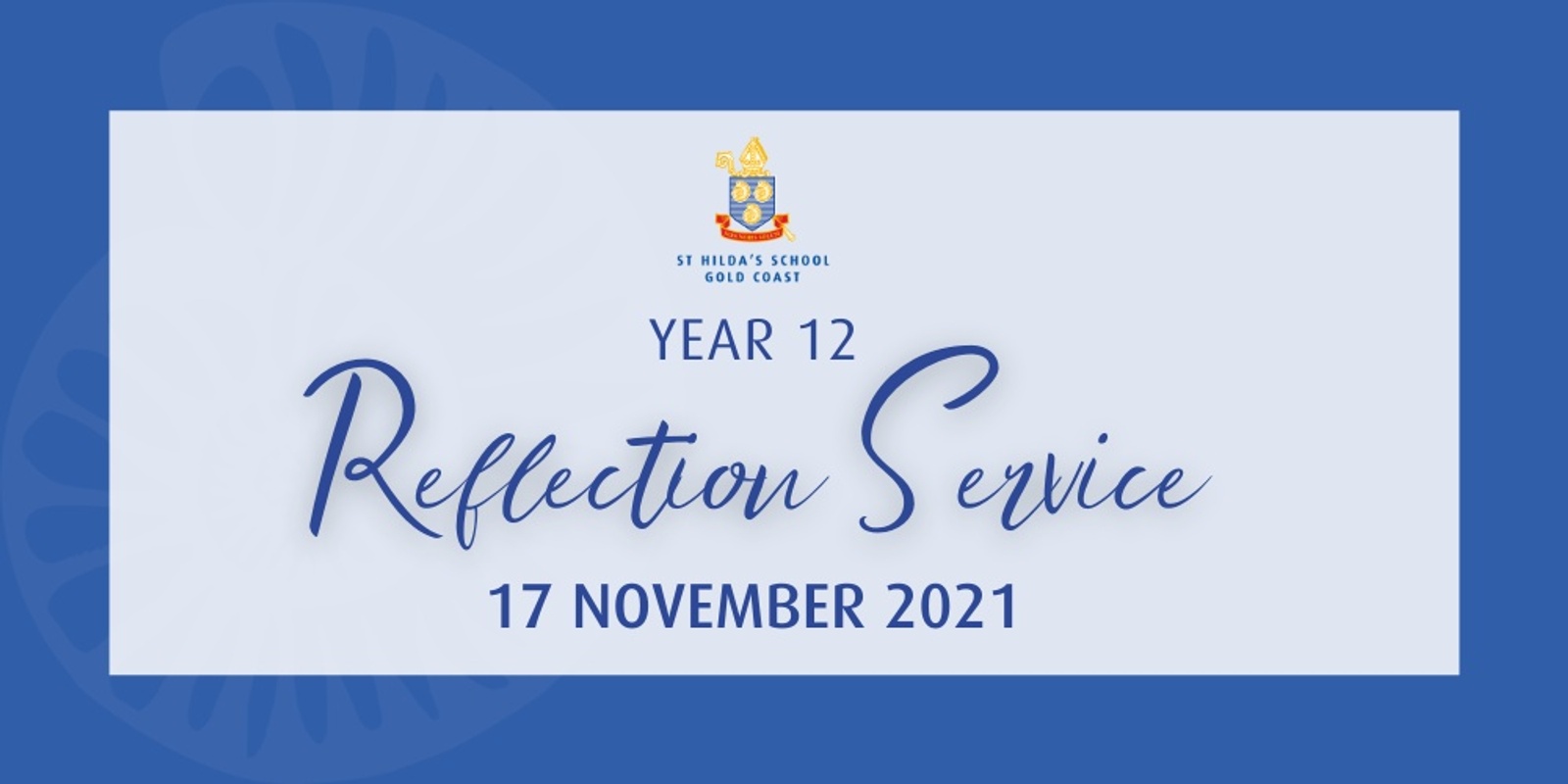 Banner image for Year 12 Reflection Service