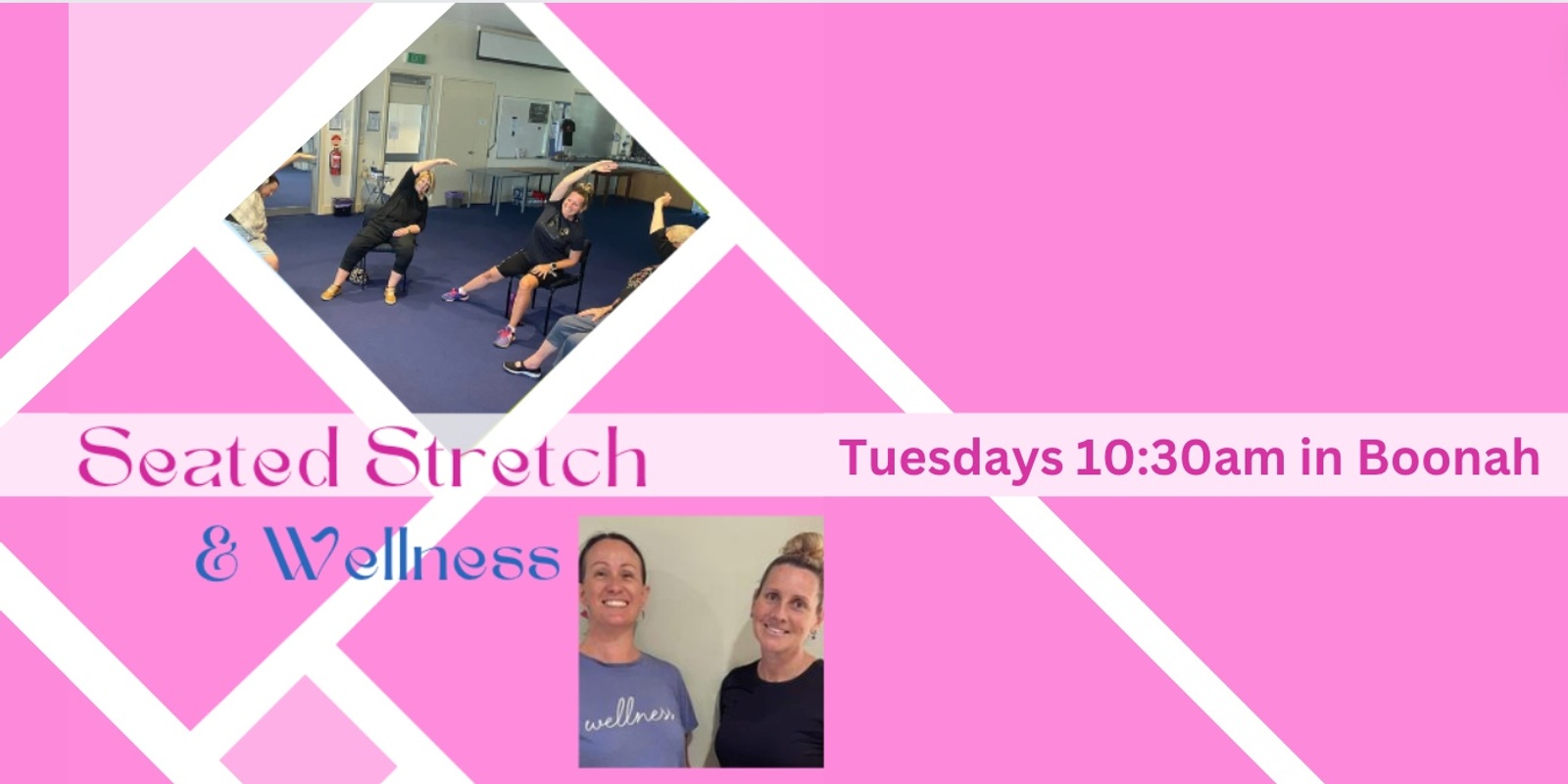 Banner image for Seated Stretches & Wellness weekly classes in Boonah
