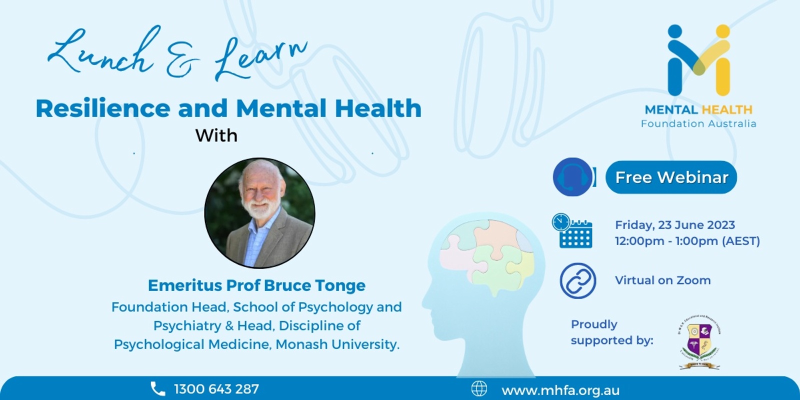 Lunch & Learn - Resilience and Mental Health