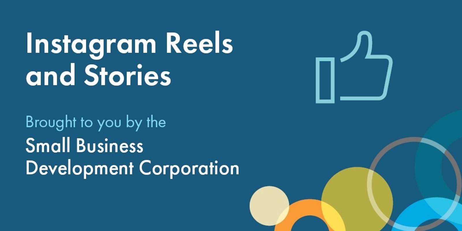 Banner image for Instagram Reels and Stories