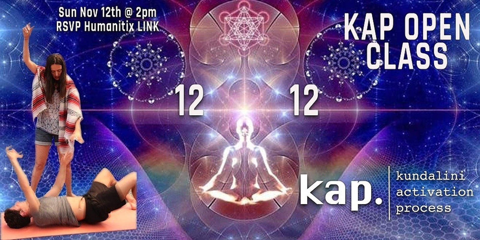 Banner image for 12.12.  KAP OPEN class  with Eugenia - Sunday  Dec  12th at 2pm