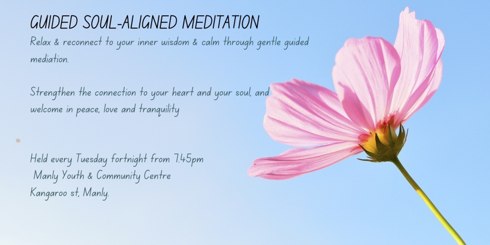 Banner image for Soul-aligned Guided Meditation 