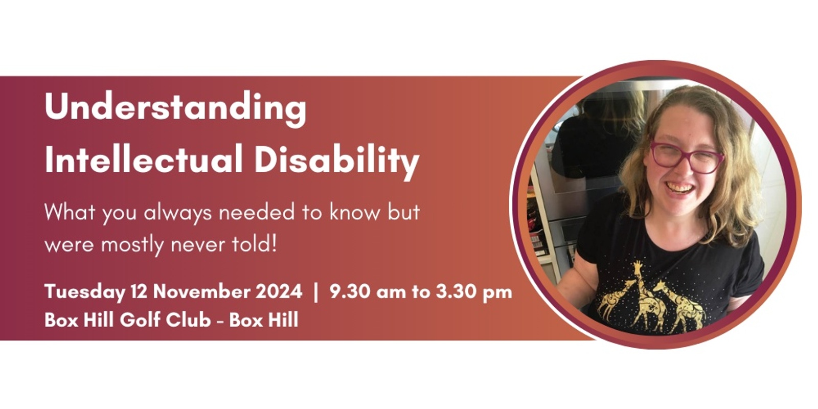 Banner image for Understanding Intellectual Disability