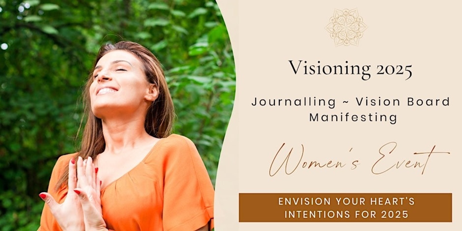 Banner image for Visioning 2025 ~ Vision Board ~ Journalling ~ Manifesting