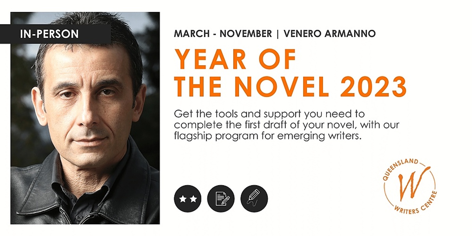 Year Of The Novel 2023 with Venero Armanno