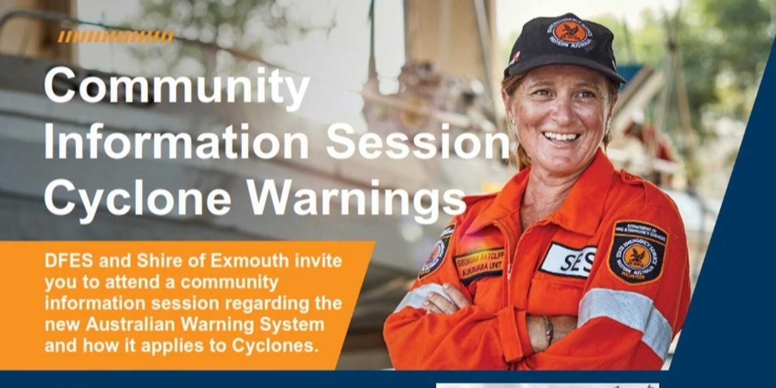 Banner image for Community Information Session Cyclone Warnings