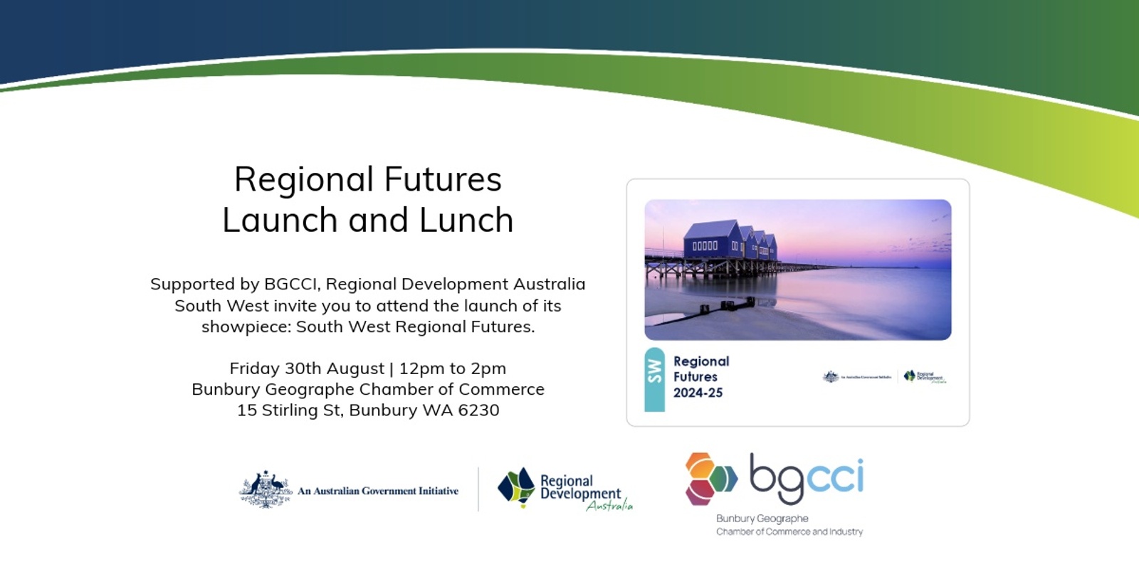 Banner image for South West Regional Futures Launch