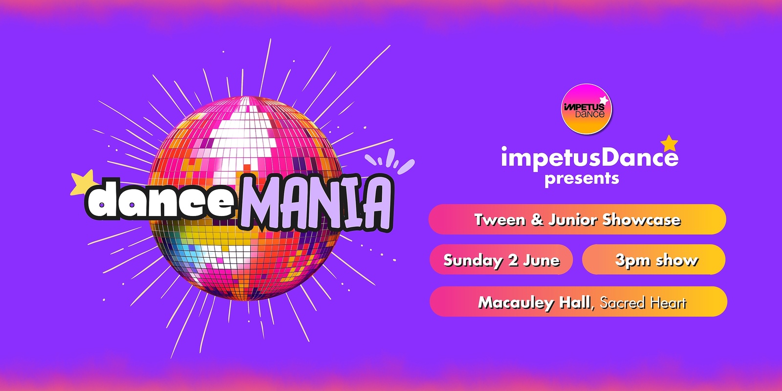 Banner image for DanceMania | Tween & Junior Showcase