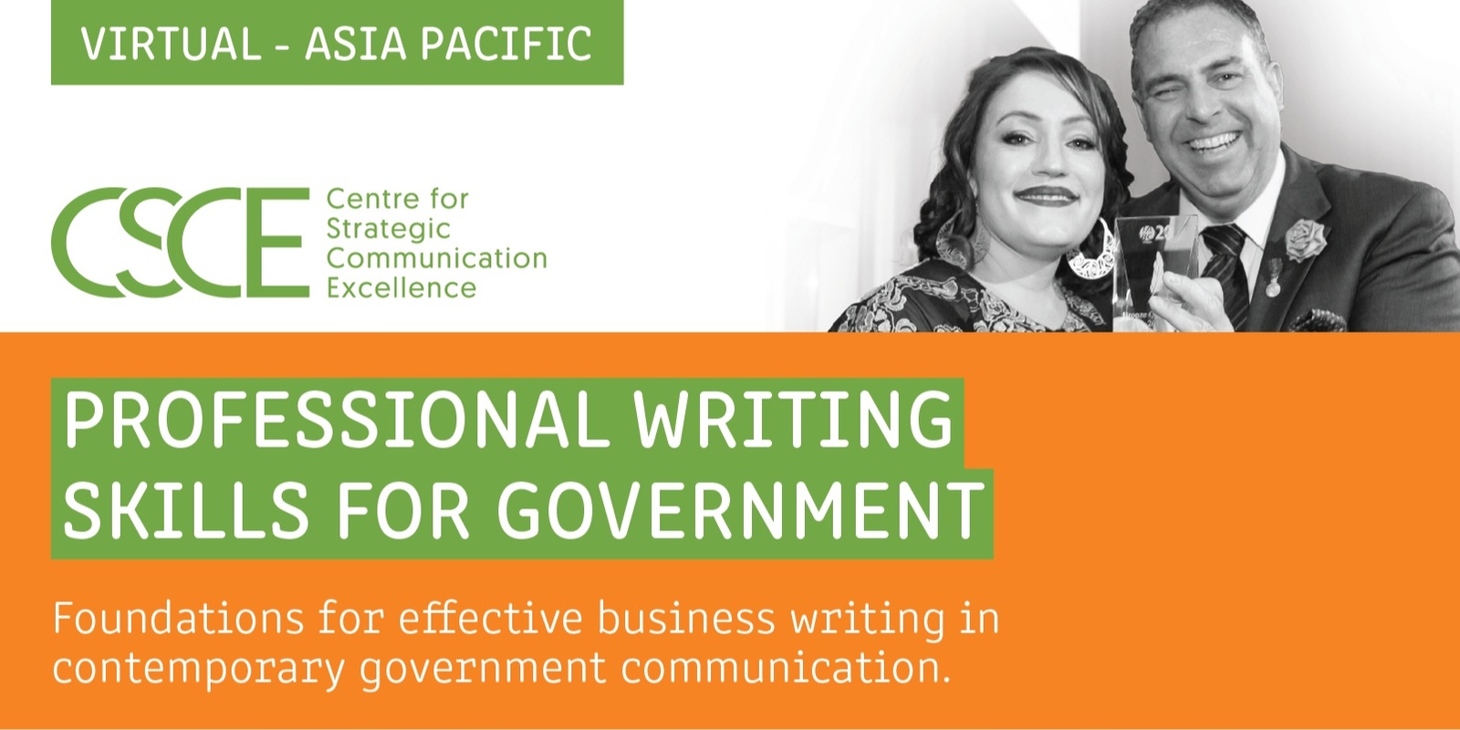 Banner image for Professional Writing Skills For Government - Virtual (Asia Pacific)