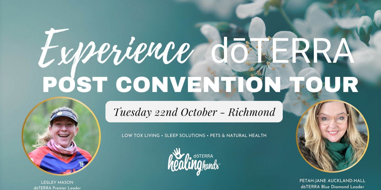 Banner image for Experience dōTERRA Post Convention Tour (Kingswood) 